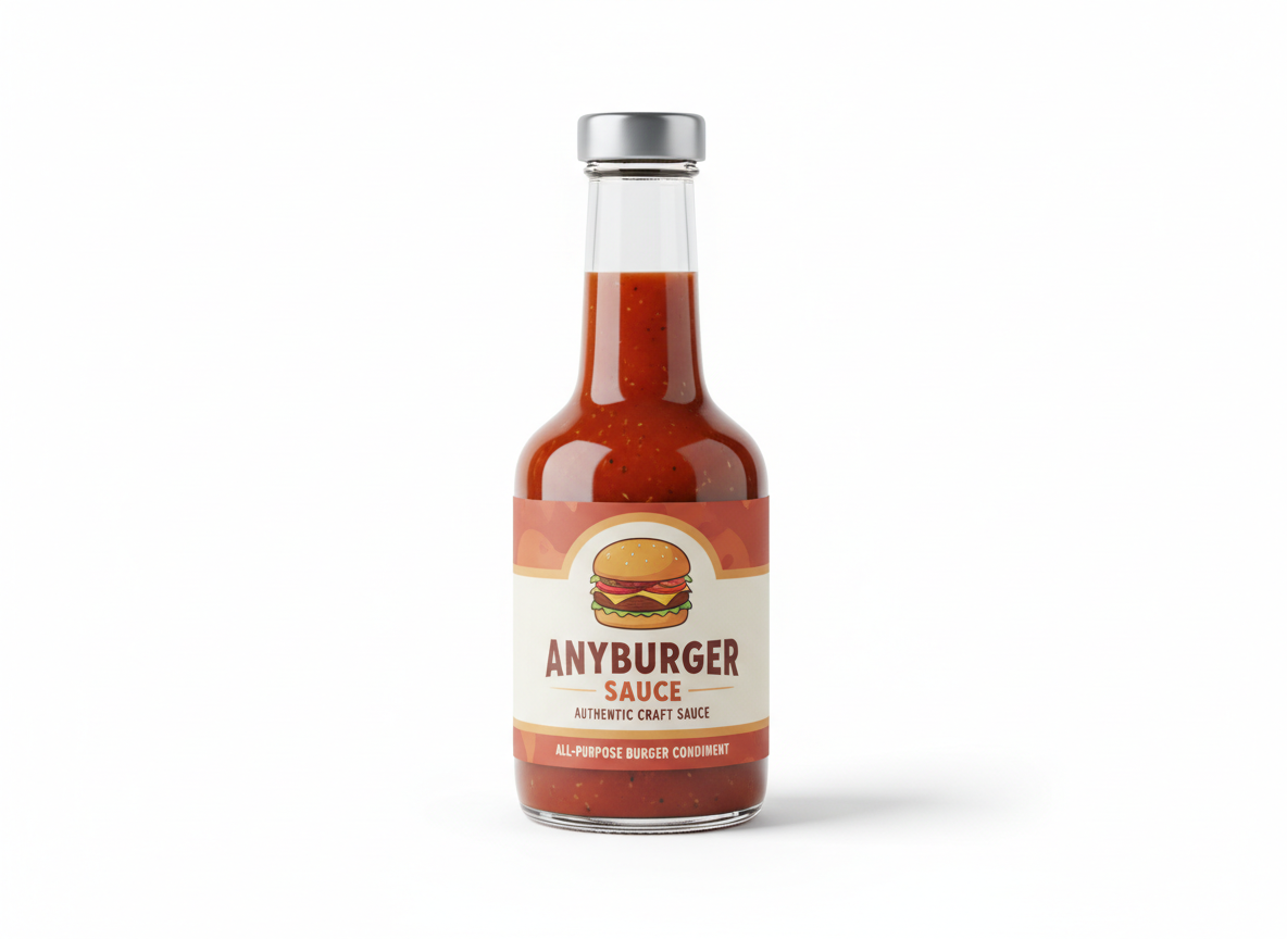Anyburger Sauce bottle
