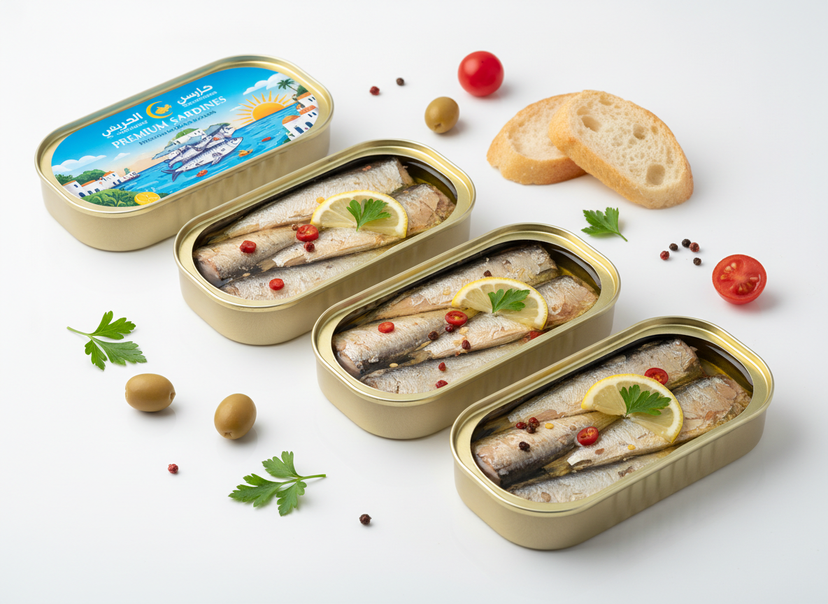 Canned Sardines Middle Eastern product
